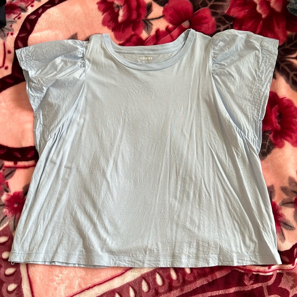 Old Navy Flutter Sleeve Top